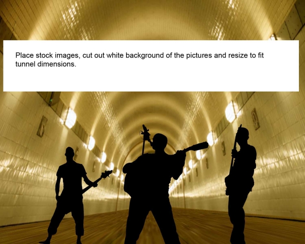 Creation of Tunnel Concert: Step 4